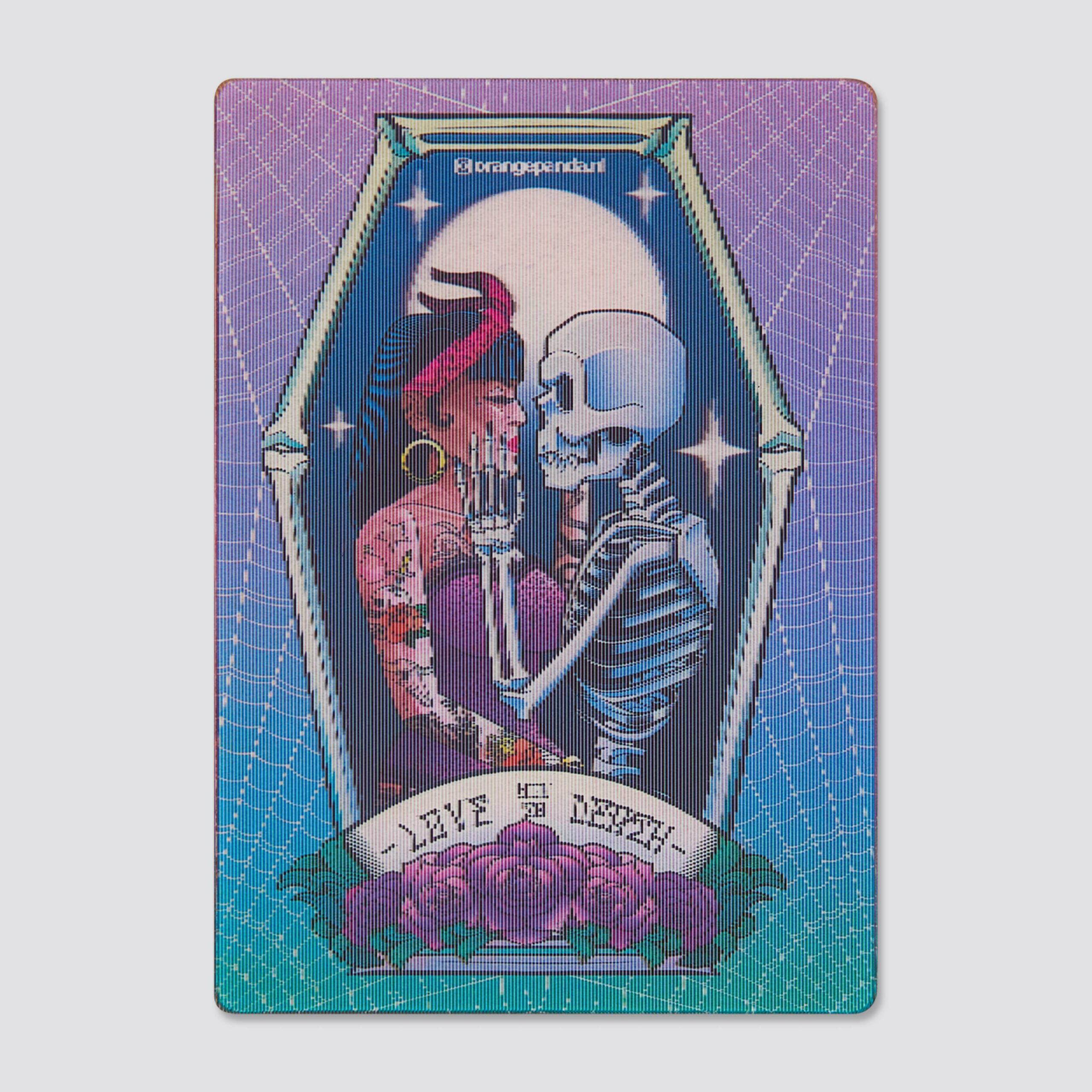 261 lenticular magnet 3d love you to death - Image 2